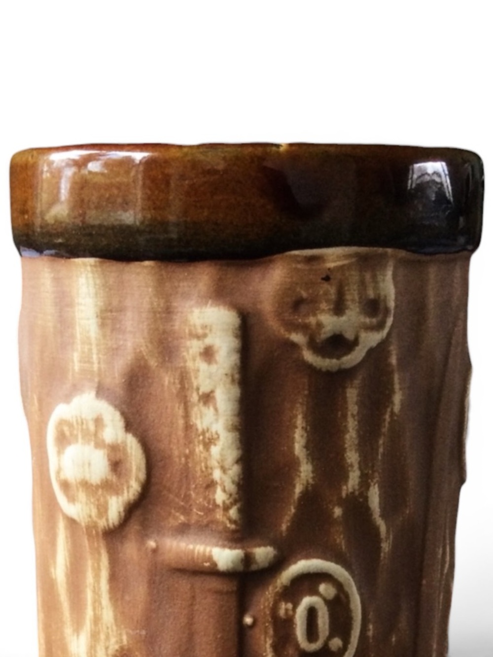 Vintage SAMURAI GROG Tiki Mug • 1960s–70s Japanese Barware - Picture 9 of 11